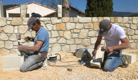 entreprise spécialisée en taille de pierre en Ardèche