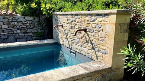 piscine pierre jointée